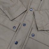 PETIT BATEAU ヨットパーカー レインコート ジャケット カーキ レディース プチバトー【中古】5-1105M∞