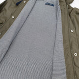 PETIT BATEAU ヨットパーカー レインコート ジャケット カーキ レディース プチバトー【中古】5-1105M∞