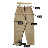 STAMP AND DIARY SD38AW54 コットン イージー パンツ ベージュ レディース スタンプ アンド ダイアリー【中古】5-1105G∞