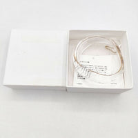 Mame Kurogouchi ガラス バングル 定価80000円 ブレスレット クリア レディース マメクロゴウチ【中古】5-0910G∞