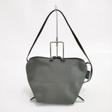 Herve Chapelier 2885N ナイロン舟型 ショルダーバッグ グレー レディース エルベ・シャプリエ【中古】5-1103G∞