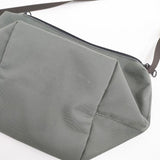 Herve Chapelier 2885N ナイロン舟型 ショルダーバッグ グレー レディース エルベ・シャプリエ【中古】5-1103G∞