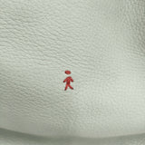 HENRY BEGUELIN MINICO M オミノ 刺繍 ショルダーバッグ ブルーグレー レディース エンリーベグリン【中古】5-0815G♪