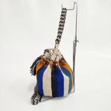 guanabana 巾着バッグ ショルダーバッグ フリンジ トートバッグ マルチカラー レディース グアナバナ【中古】5-1103G∞