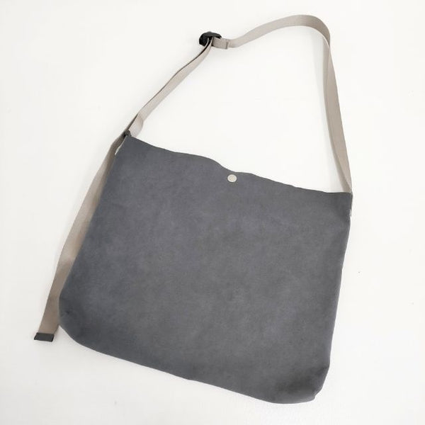 JOURNAL STANDARD relume/Creed 別注 MICRO FIBER スエード ショルダーバッグ グレー レディース ジャーナルスタンダードレリューム/クリード【中古】5-1103G∞