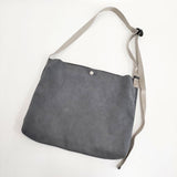 JOURNAL STANDARD relume/Creed 別注 MICRO FIBER スエード ショルダーバッグ グレー レディース ジャーナルスタンダードレリューム/クリード【中古】5-1103G∞