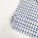 picone-accessori ピッコーネアッチェッソーリ 司祭柄 エコバッグ トートバッグ ベージュ ブルー レディース【中古】5-1103G∞