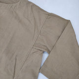 45R/45rpm HERITAGE ポプリンの馬比古ドレス 定価27500円 コットン ワンピース ベージュ レディース フォーティーファイブアールピーエム【中古】5-1105M∞