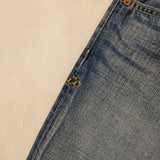 caqu 26006 日本製 ジーンズ デニムパンツ ライトブルー レディース サキュウ【中古】5-1105G∞