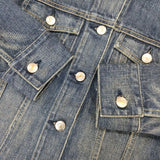 IENA 38 コットン Gジャン デニムジャケット ブルー レディース イエナ【中古】5-1105M∞