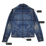 IENA 38 コットン Gジャン デニムジャケット ブルー レディース イエナ【中古】5-1105M∞