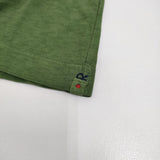 45R/45rpm Vネック サイズ2 無地 半袖Ｔシャツ カットソー グリーン レディース フォーティーファイブアールピーエム【中古】5-0809S♪