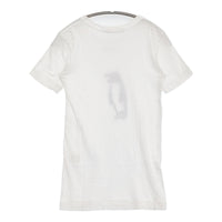 R&D.M.Co- ペンギン柄 サイズM チュニック ロング 半袖Ｔシャツ カットソー ホワイト レディース オールドマンズテーラー【中古】5-0809S♪