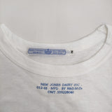 R&D.M.Co- ペンギン柄 サイズM チュニック ロング 半袖Ｔシャツ カットソー ホワイト レディース オールドマンズテーラー【中古】5-0809S♪