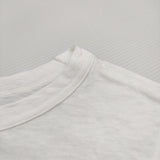 R&D.M.Co- ペンギン柄 サイズM チュニック ロング 半袖Ｔシャツ カットソー ホワイト レディース オールドマンズテーラー【中古】5-0809S♪
