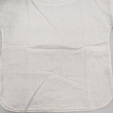fog linen work リネン フレンチスリーブ ブラウス シャツ ホワイト レディース フォグリネンワーク【中古】5-0809S♪