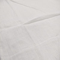 fog linen work リネン フレンチスリーブ ブラウス シャツ ホワイト レディース フォグリネンワーク【中古】5-0809S♪