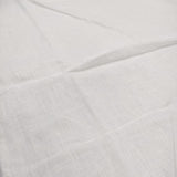 fog linen work リネン フレンチスリーブ ブラウス シャツ ホワイト レディース フォグリネンワーク【中古】5-0809S♪