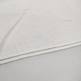 fog linen work リネン フレンチスリーブ ブラウス シャツ ホワイト レディース フォグリネンワーク【中古】5-0809S♪