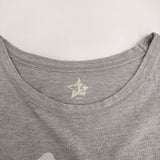 45R/45rpm 45星 ロゴ サイズ1 半袖Ｔシャツ カットソー グレー レディース フォーティーファイブアールピーエム【中古】5-0809S♪