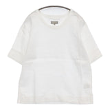 MARGARET HOWELL 578-6152004 サイズ2 リネン 半袖Ｔシャツ カットソー ホワイト レディース マーガレットハウエル【中古】5-0809S♪