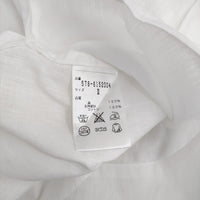 MARGARET HOWELL 578-6152004 サイズ2 リネン 半袖Ｔシャツ カットソー ホワイト レディース マーガレットハウエル【中古】5-0809S♪