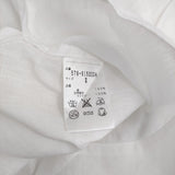 MARGARET HOWELL 578-6152004 サイズ2 リネン 半袖Ｔシャツ カットソー ホワイト レディース マーガレットハウエル【中古】5-0809S♪