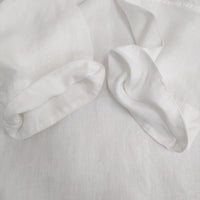 MARGARET HOWELL 578-6152004 サイズ2 リネン 半袖Ｔシャツ カットソー ホワイト レディース マーガレットハウエル【中古】5-0809S♪