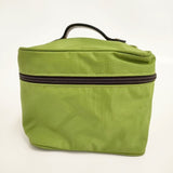 Herve Chapelier バニティポーチ メイク 小物入れ ナイロン 化粧ポーチ ライトグリーン レディース エルベ・シャプリエ【中古】5-1103G∞