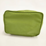 Herve Chapelier バニティポーチ メイク 小物入れ ナイロン 化粧ポーチ ライトグリーン レディース エルベ・シャプリエ【中古】5-1103G∞