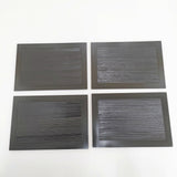 大館工芸社 オオダテコウゲイシャ 未使用品 秋田杉 取皿 黒塗 4枚セット 皿 ブラック レディース【中古】5-1108G◎