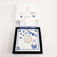 miffy ミッフィー nijntje 65周年記念 銀メダル 750枚限定 ROYAL DELFT特製ケース付き 定価29400円 コイン シルバー レディース【中古】5-0815G♪