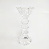 ZODAX ゾダックス 未使用品 クリスタルガラス キャンドル立て インテリアその他 クリア レディース【中古】5-1108G◎