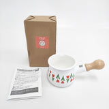 アデリアレトロ 未使用品 ホーロープチミルクパン コレック チューリップ 鍋 その他雑貨 ホワイト レディース【中古】5-1108G◎