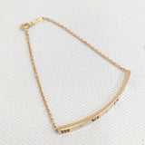 TIFFANY&Co. アトラスバー ブレスレット ダイヤモンド Au750 18K PG ピンクゴールド 金 ブレスレット ゴールド レディース ティファニー【中古】5-0828G◎