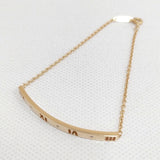 TIFFANY&Co. アトラスバー ブレスレット ダイヤモンド Au750 18K PG ピンクゴールド 金 ブレスレット ゴールド レディース ティファニー【中古】5-0828G◎
