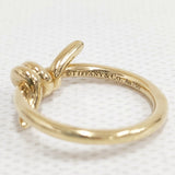 TIFFANY&Co. ノット リング Au750 18K イエローゴールド 金 YG リング・指輪 ゴールド レディース ティファニー【中古】5-0828G◎