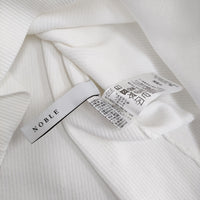 Spick and Span Noble バルーンスリーブニット 定価14300円 ハイネック 23SS ホワイト レディース スピック＆スパン ノーブル【中古】5-0815M♪