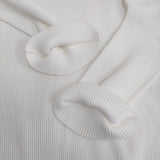 Spick and Span Noble バルーンスリーブニット 定価14300円 ハイネック 23SS ホワイト レディース スピック＆スパン ノーブル【中古】5-0815M♪