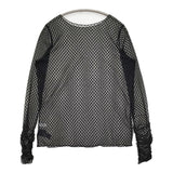 SLOBE IENA フラワーチュールシャーリングプルオーバー 定価6050円 カットソー 24AW ブラック レディース スローブイエナ【中古】5-0815M♪