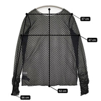 SLOBE IENA フラワーチュールシャーリングプルオーバー 定価6050円 カットソー 24AW ブラック レディース スローブイエナ【中古】5-0815M♪