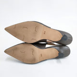 SLOBE IENA 23AW バッグスリングパンプス 24cm 定価14850円 パンプス ブラウン レディース スローブイエナ【中古】5-1127G◎