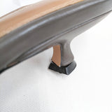 SLOBE IENA 23AW バッグスリングパンプス 24cm 定価14850円 パンプス ブラウン レディース スローブイエナ【中古】5-1127G◎