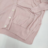 UNITED ARROWS サイドスリット カーディガン 定価16500円 カーディガン ピンク レディース ユナイテッドアローズ【中古】5-0819M♪