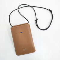 MOLINI Phone Shoulder Wallet 定価42900円 財布 ショルダーウォレット ポシェット キャメル レディース モリニ【中古】5-0815G♪