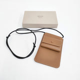 MOLINI Phone Shoulder Wallet 定価42900円 財布 ショルダーウォレット ポシェット キャメル レディース モリニ【中古】5-0815G♪