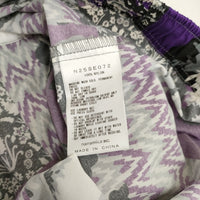 THE NORTH FACE PURPLE LABEL Flower Printed Field Tiered Skirt ロングスカート 25SS ブラック ノースフェイスパープルレーベル【中古】5-0815M♪