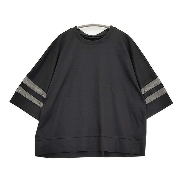 noa-ge ノアジェ A5317-9775 サイズL シルケット 半袖Ｔシャツ カットソー ブラック レディース【中古】5-0819S♪