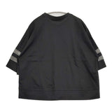 noa-ge ノアジェ A5317-9775 サイズL シルケット 半袖Ｔシャツ カットソー ブラック レディース【中古】5-0819S♪