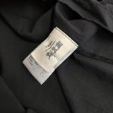 gungendo 里山パレット 24501502 コットン シャツワンピ ギャザー ワンピース ブラック レディース 群言堂【中古】5-1031M♪